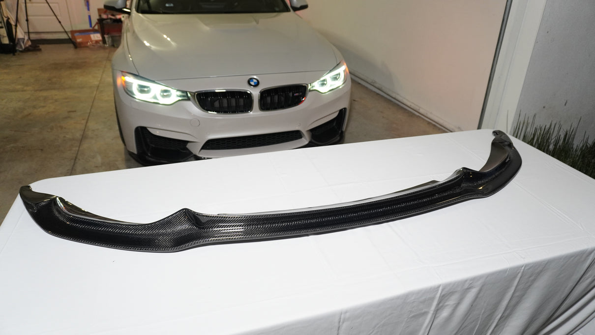 V-Style Carbon Fiber Front Lip — BMW F8X