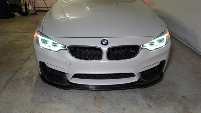 V-Style Carbon Fiber Front Lip — BMW F8X