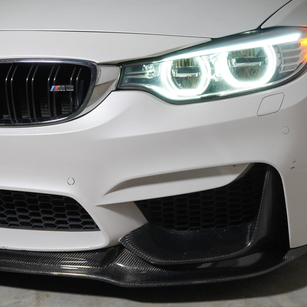V-Style Carbon Fiber Front Lip — BMW F8X