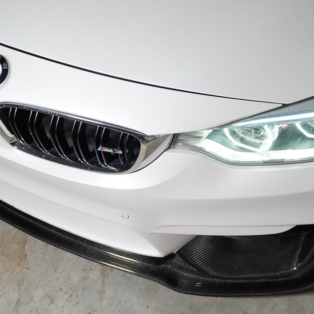 V-Style Carbon Fiber Front Lip — BMW F8X